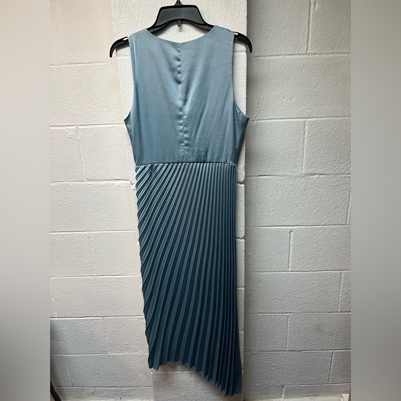Sam Edelman Blue Asymmetrical Sheath Dress Cocktail - Picture 5 of 5
